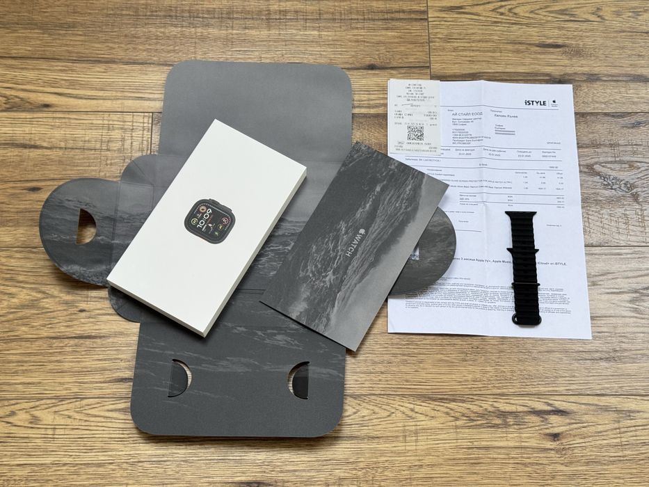Apple Watch Ultra 2 Black Titanium Гаранция