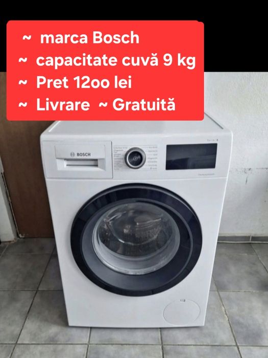 Masini de spalat rufe automate import Germania.  C580