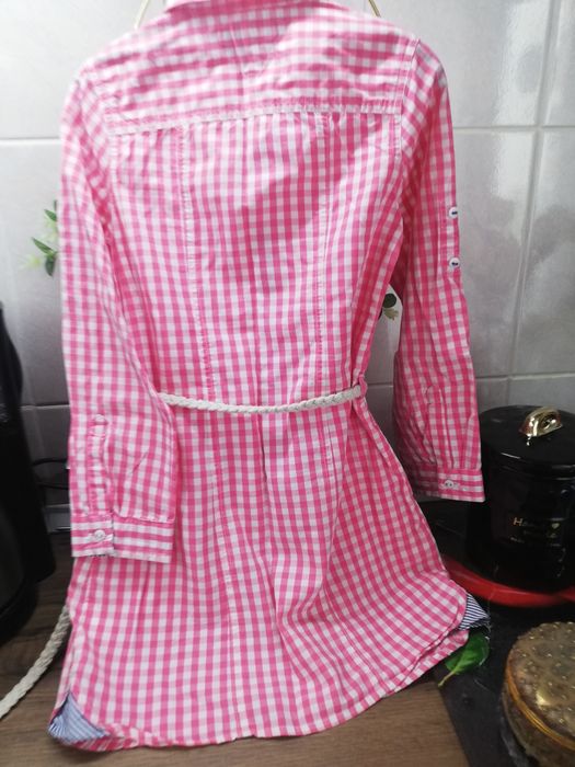 Rochie gen cămașă Tommy Hilfiger pt 7 ani
