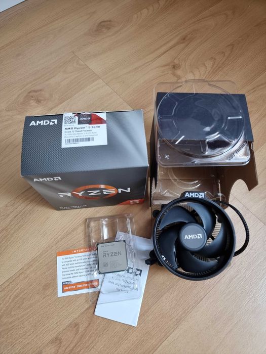 Геймърски комплект: Ryzen 5 3600 + ASUS TUF B450-Pro + 32GB RAM HyperX + Shadow Rock Slim