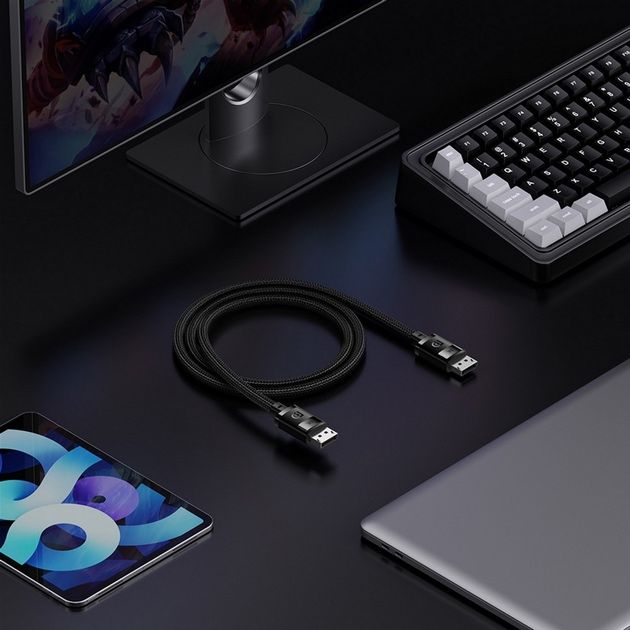 Кабель Baseus High Definition Series DP 8K to DP 8K 1.5 m