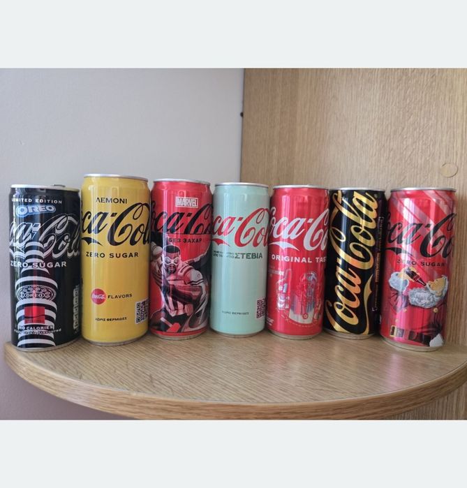 Doze coca cola diverse tari