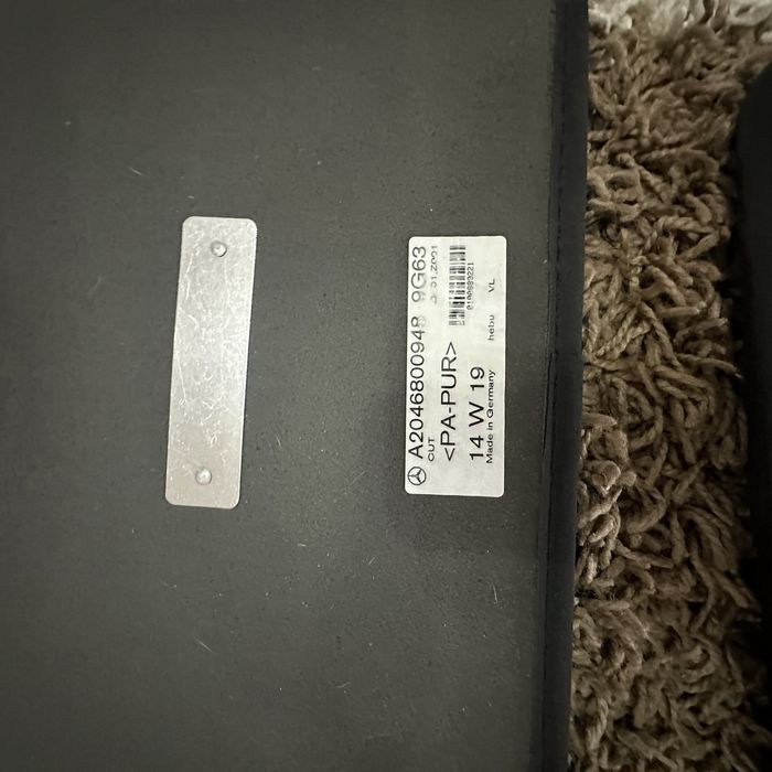 Оригинални мокетни стелки за ML w164