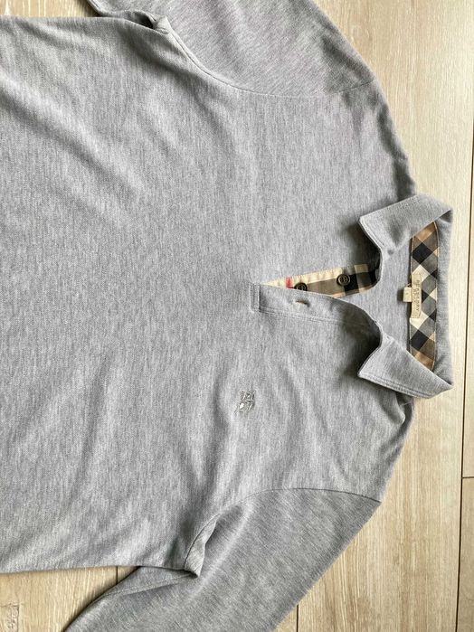 BURBERRY BRIT polo shirt мъжка поло блуза фланела размер L