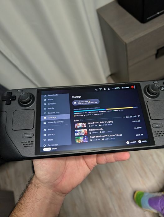 Steam Deck OLED 512GB + Accesorii