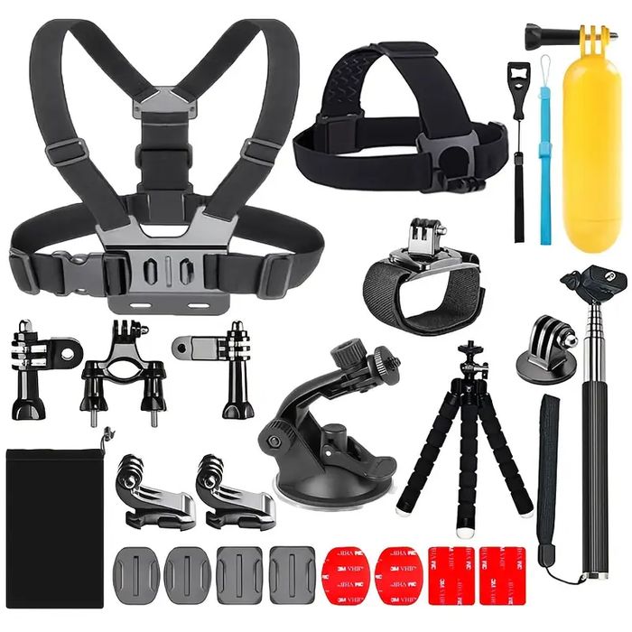 Комплект Аксесоари за GoPro Hero - DJI - Insta360 - 20 части