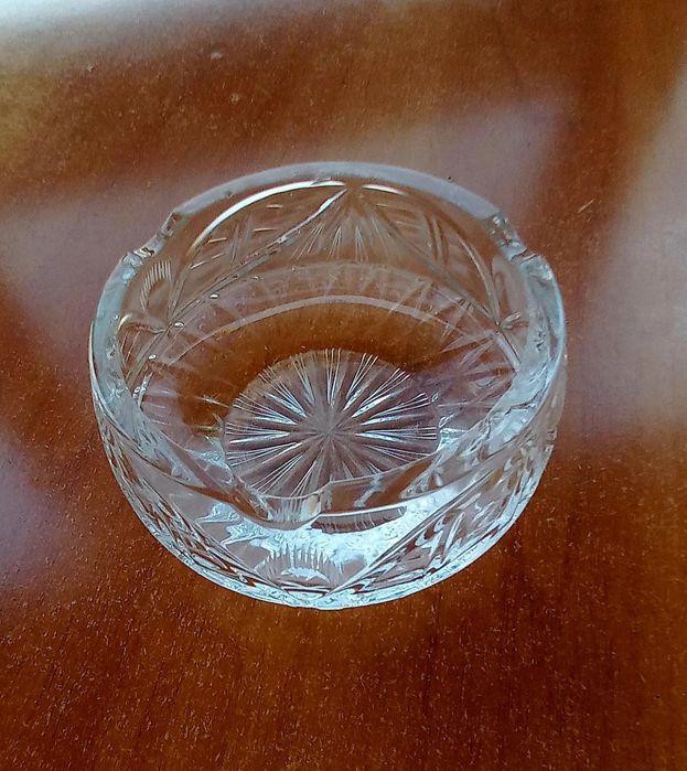 Scrumiera din  cristal