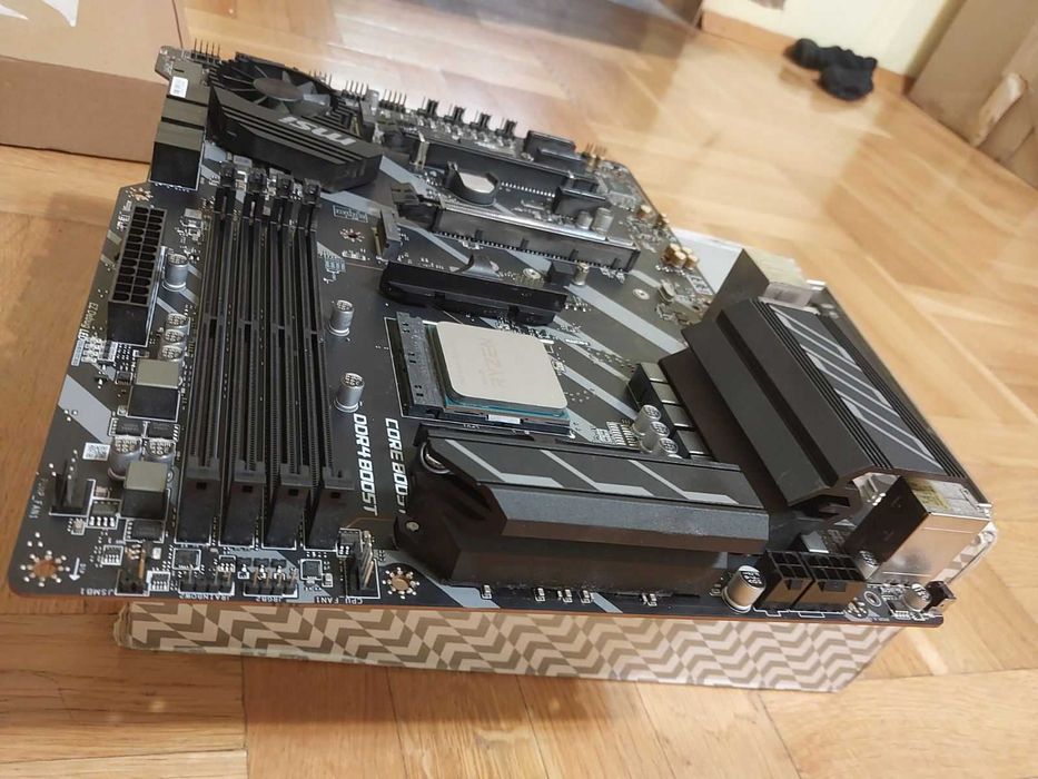 AMD Ryzen 7 5800X + MSI X570A Pro