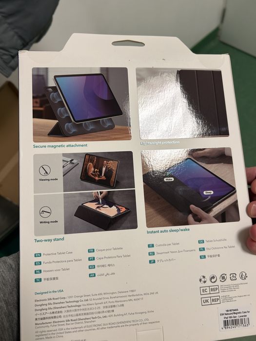 Husa iPad 10th Gen 10.9 2022 ESR (green/gray/purple)