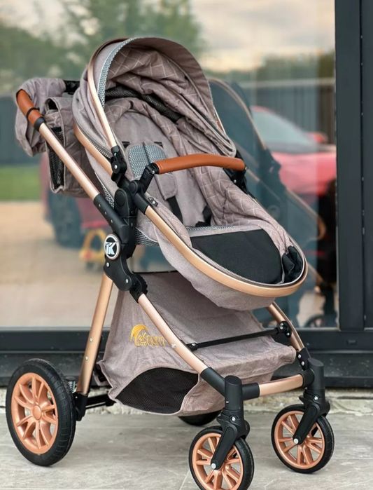 Детская коляска Teknum 3в1 люлька и автокресло