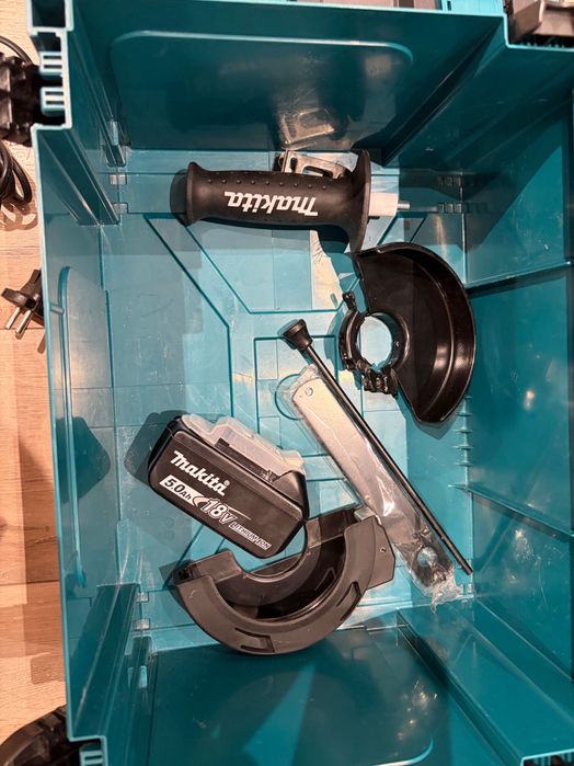 Ъглов шлайф и винтоверт Makita