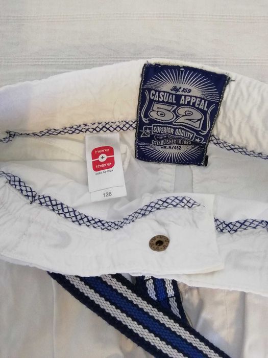 Детска риза с къс ръкав за момче на 8 години.