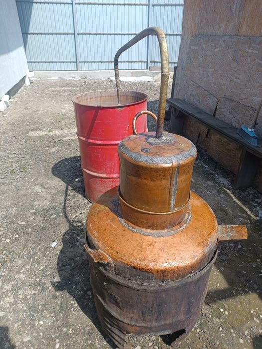 Cazan țuică de cupru