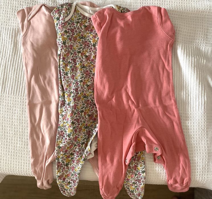 Бебешки ромпери с дълъг ръкав