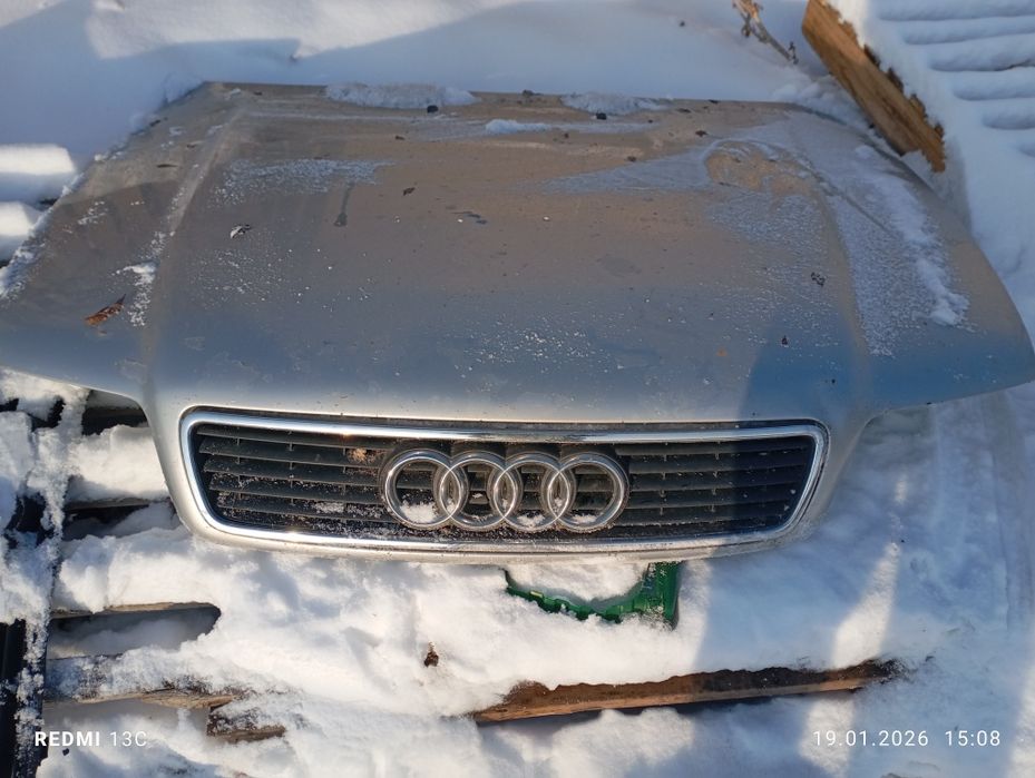 Капот ,двери,и пер бампер на Ауди а4