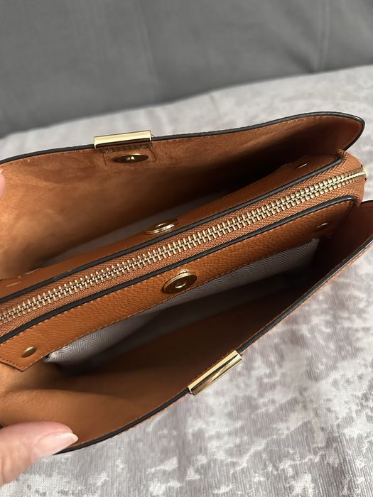 Сумка из натур кожи