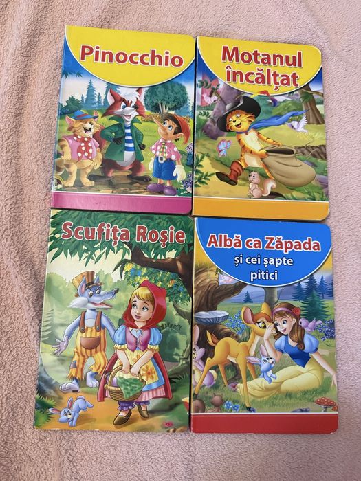 Set 4 cărťi cu poveşti