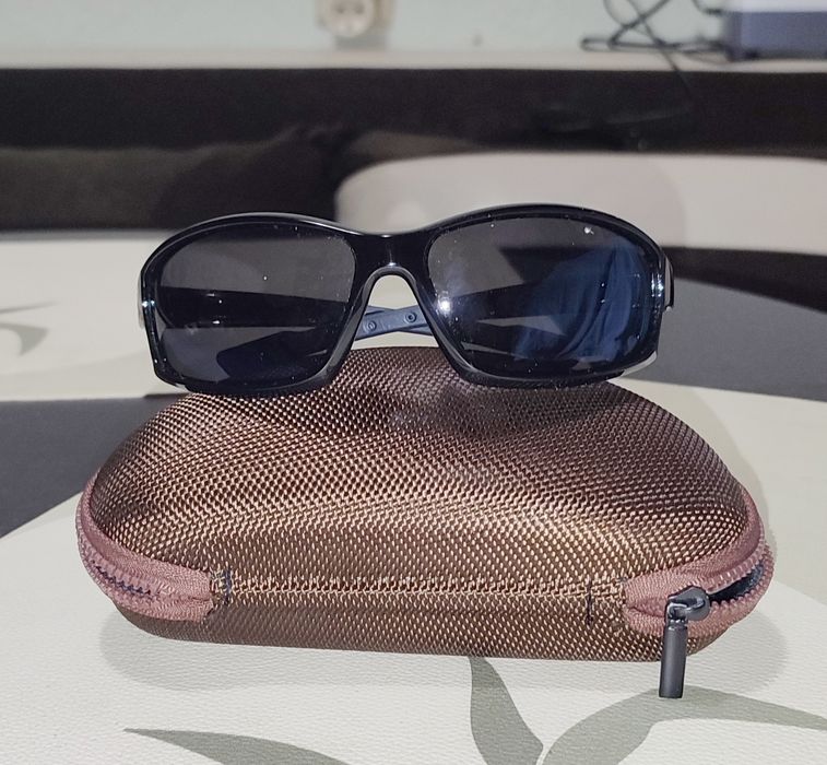 Нови мъжки  слънчеви очила Goggle ,черен гланц ,черни лещи 40  лв