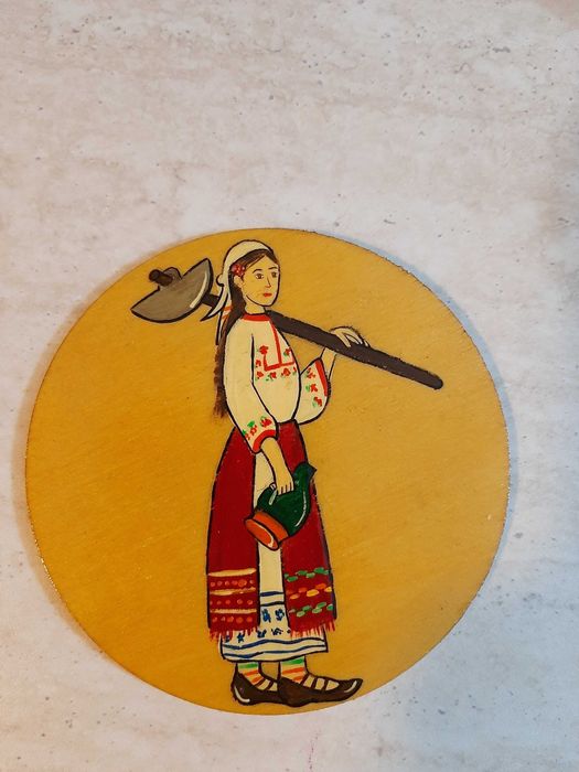 Подложки за чаши, ръчно изработени. Народни мотиви!