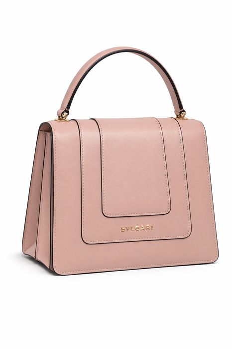 Дамска кожена чанта BVLGARI