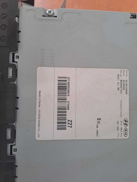 Radio CD + Grila ventilatie - Hyundai Elantra 2017