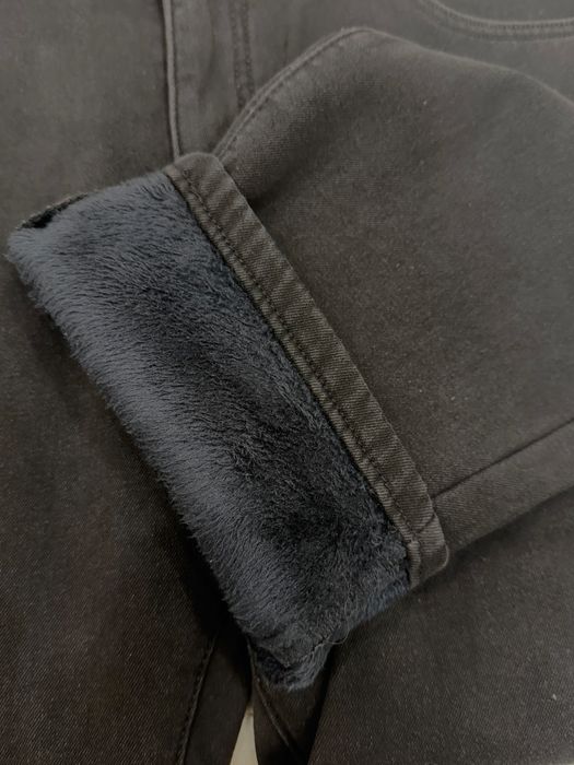 Джинсы с начесом