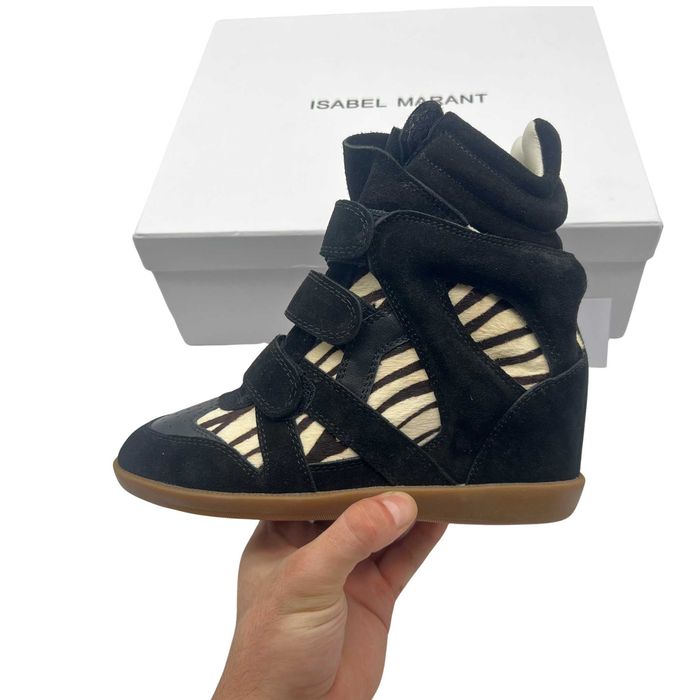 Sneaker Wedge Isabel Marant Zebra - Mărimi 35-41 - Cutie inclusă