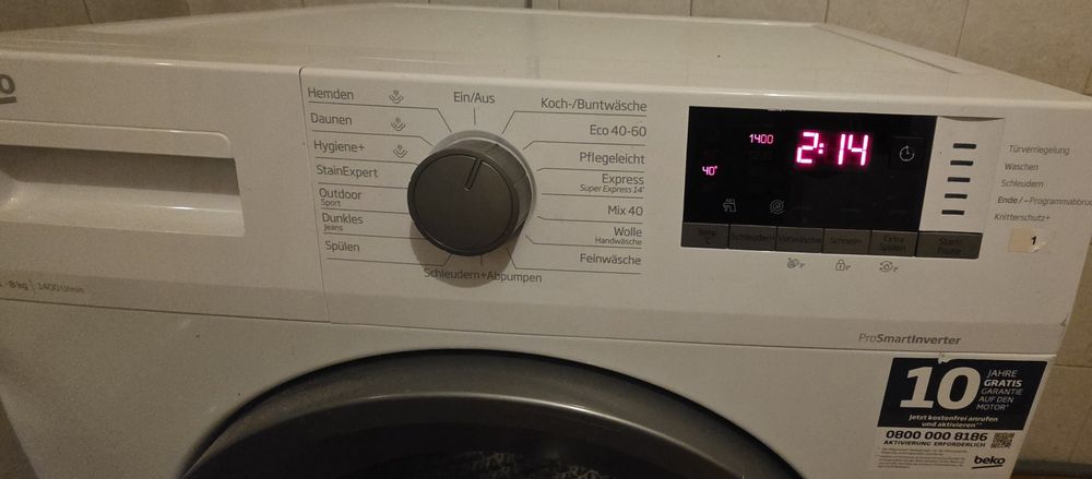 Пералня beko 1-8 кг.