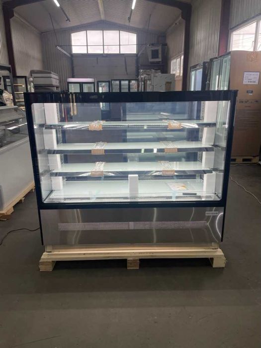 Vitrina Frigorifica pentru Prajituri Malmo INOX 150cm / Danemarca/ NOU