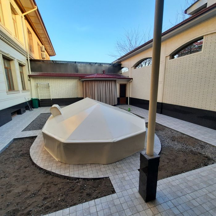 Банер баннер бассен тент baner banner bassen tent установка киламиз