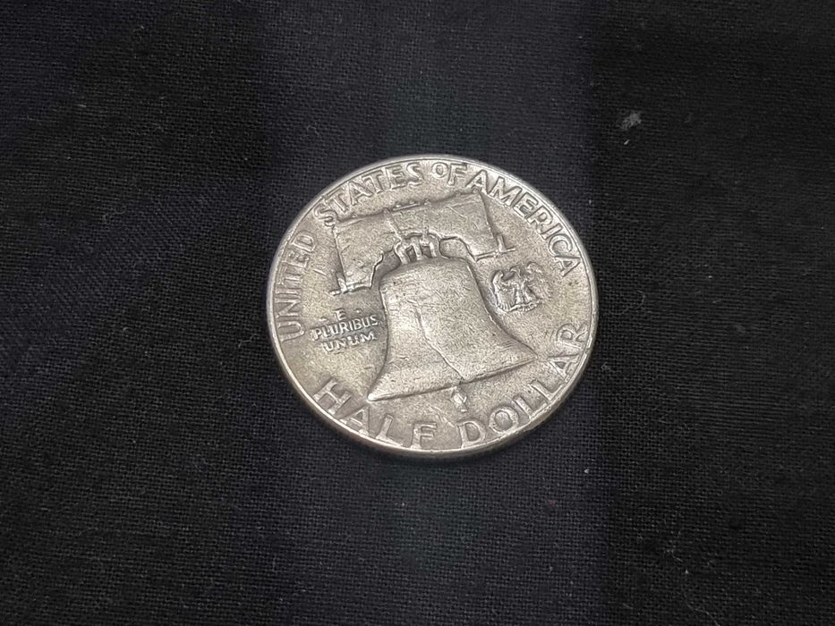Сребърна монета Half Dollar 1956 г.