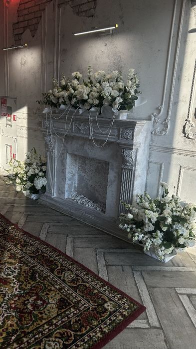 Оформление свадеб и мероприятий живыми цветами