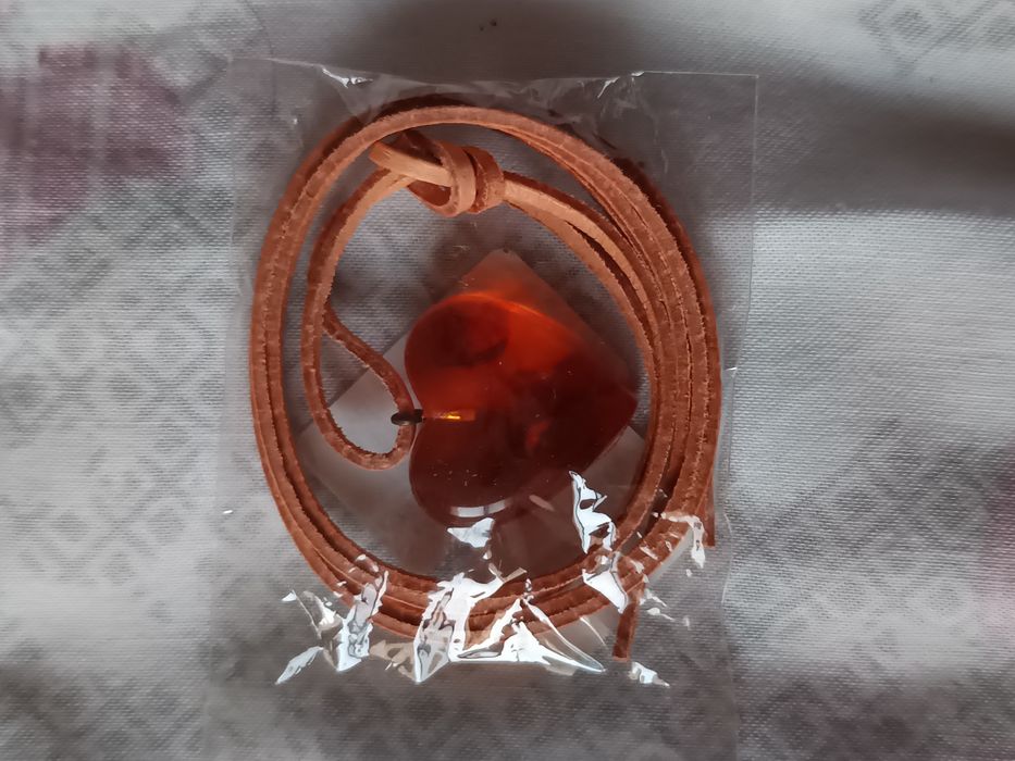 3 бр броеници кехлибар с 33 топчета & сърце