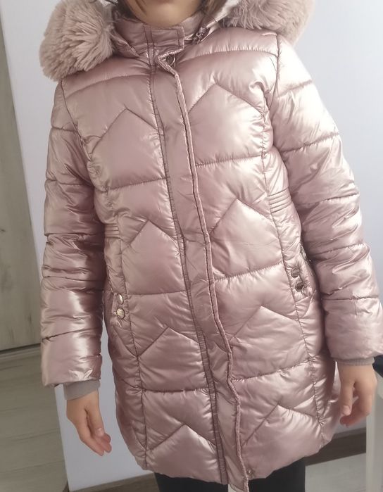 Детско зимно яке с качулка