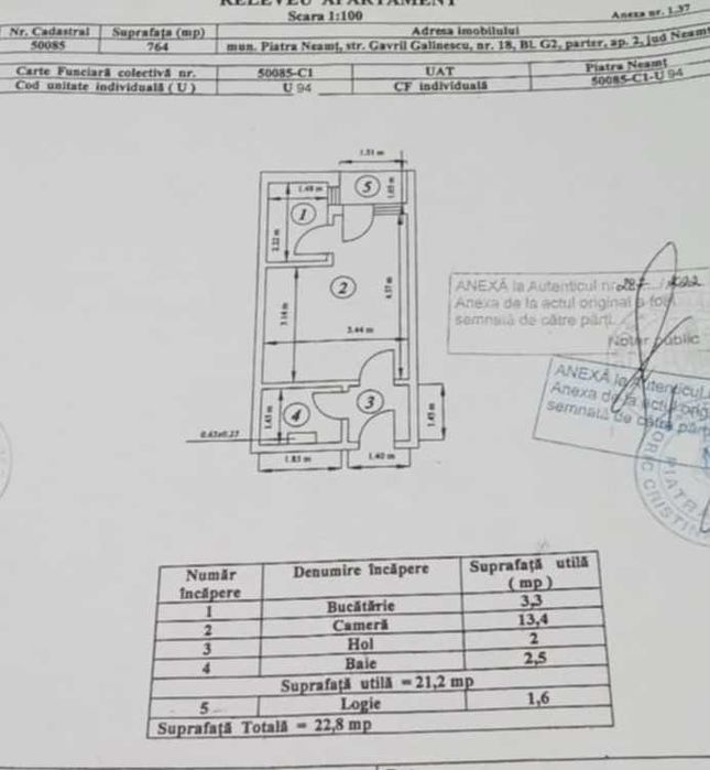 COMISION 0% - Garsoniera de vanzare