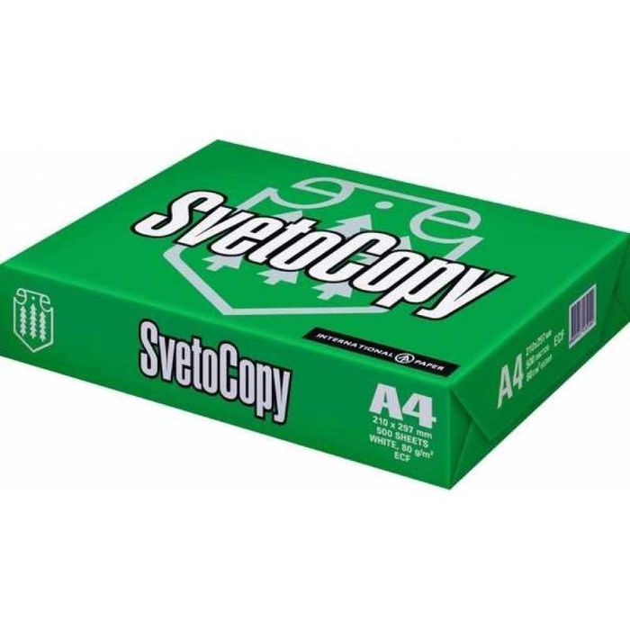 Svetocopy бумага а4/a4 белая 500л