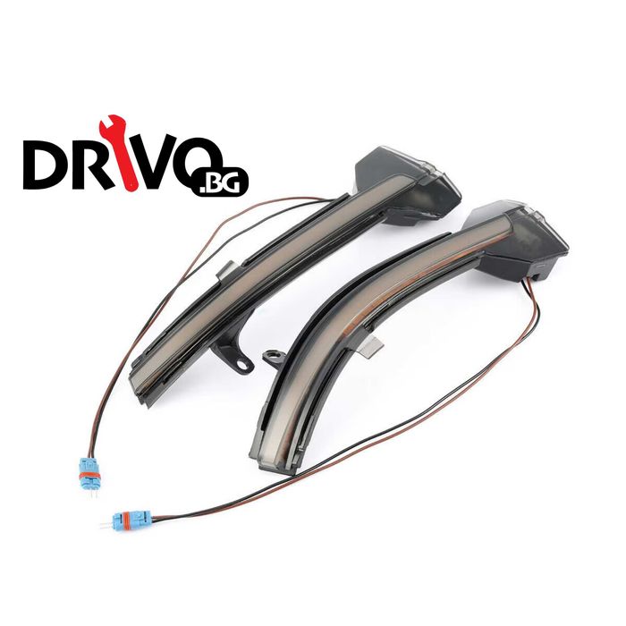 Гаранция! Нови Динамични Мигачи за Огледала за BMW F10 F11 F07 и други