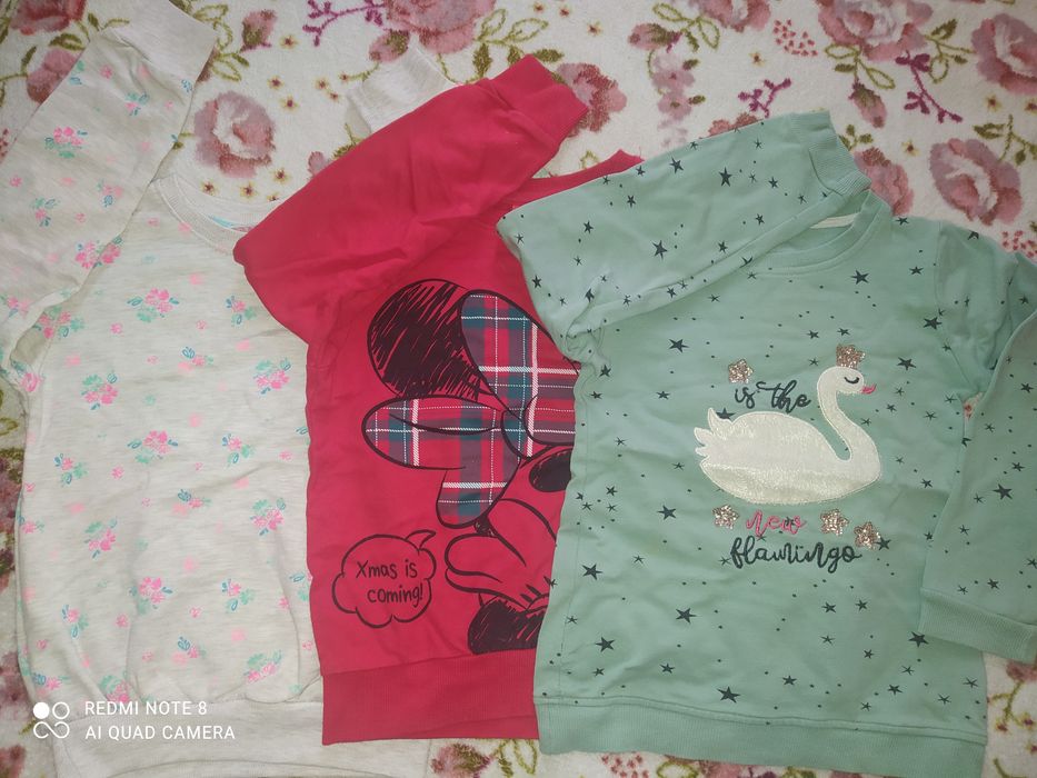 Зимни блузки р.122 лека вата