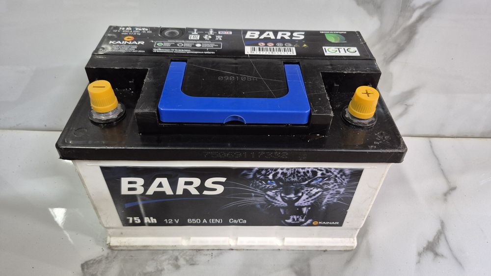 Аккумулятор 60Аh, 75Ah