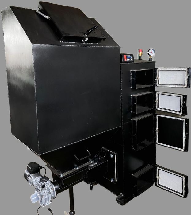 Котел отопления шнековый