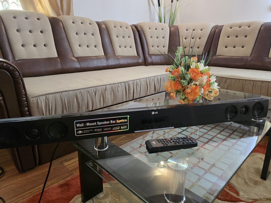 Lg sound bar, subwoofer