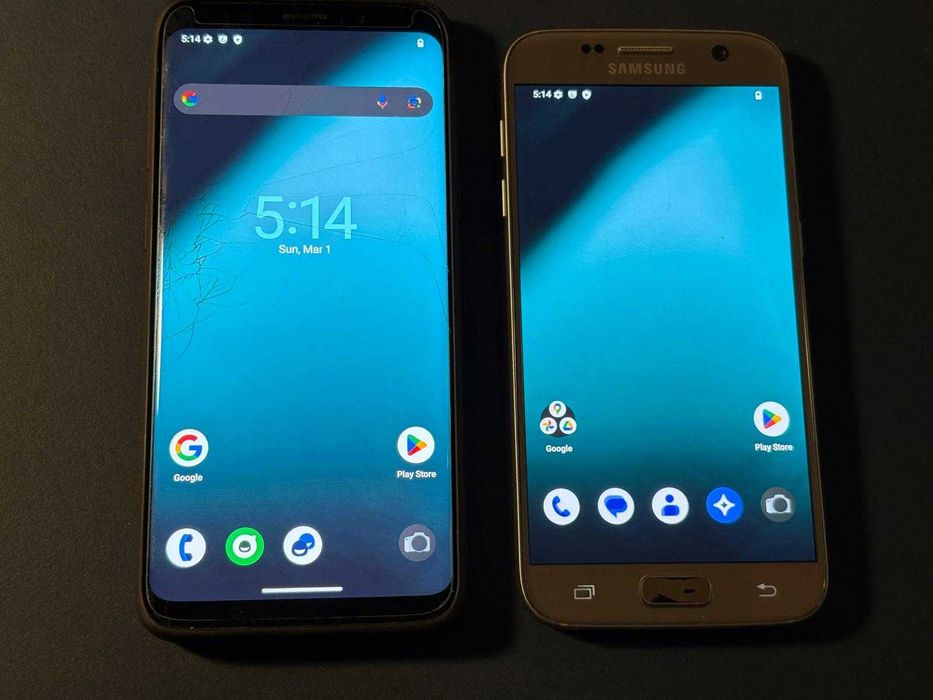 Samsung Galaxy S7 S9 Android 14/16