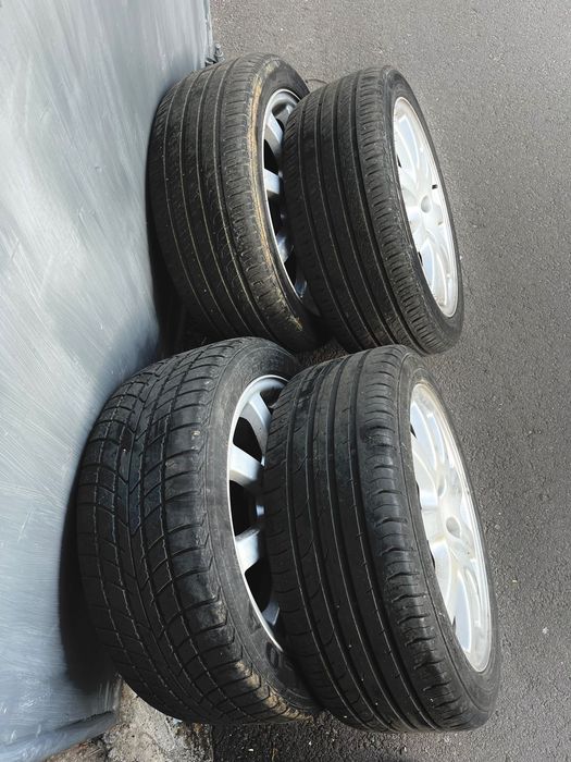 Jante aliaj Peugeot 206 R16 + anvelope 205/45/R16 – set 4 buc