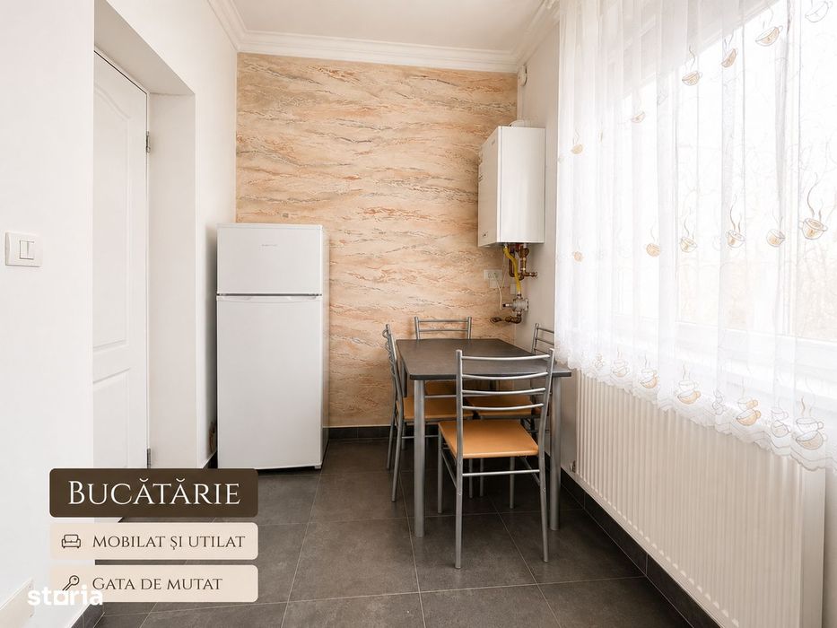 B-dul Mărășești - Parc Cancicov, Etaj 1, Renovat și Mobilat Modern