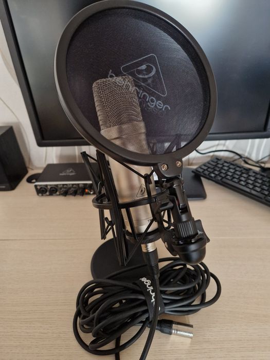 Комплект за записване с кондензаторен микрофон Behringer TM1