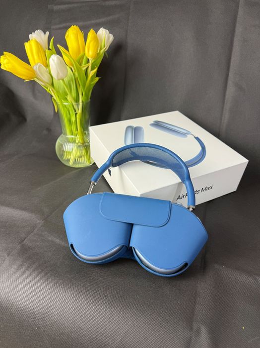 AirPods Max Sky Blue - stare impecabilă (ca noi) - full box original
