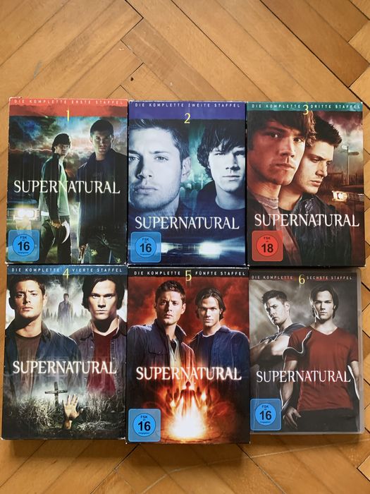 Supernatural DVD sezoanele 1-6