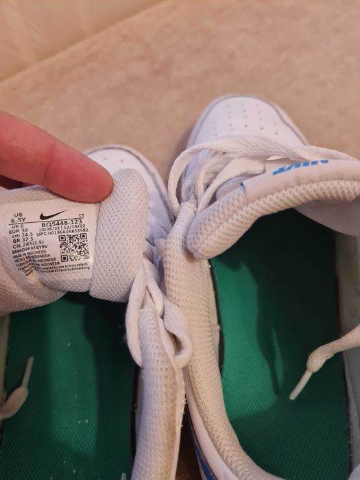 NIKE N39 24.5 естествена кожа