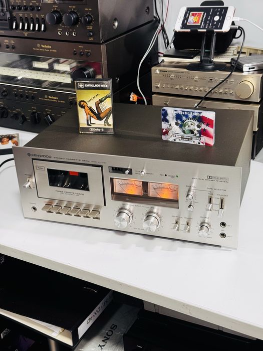 Deck de colecție KENWOOD KX-1030,3 Ferrite HEADS,sunet calitativ,Japan