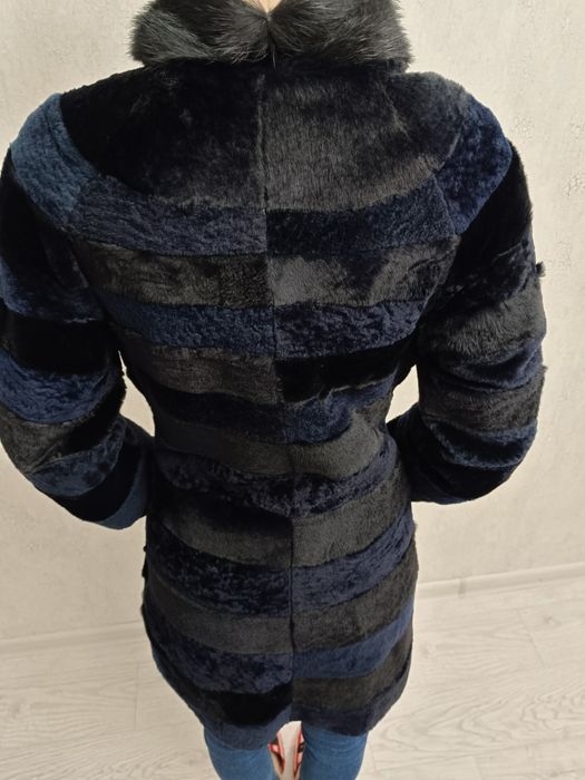 Шуба кенгуру натуральный мех